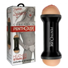 Двусторонний мастурбатор Penthouse Double-Sided Stroker Heather Starlet